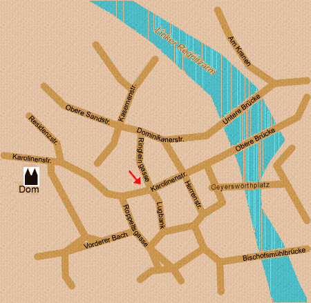 Anfahrt-Karte